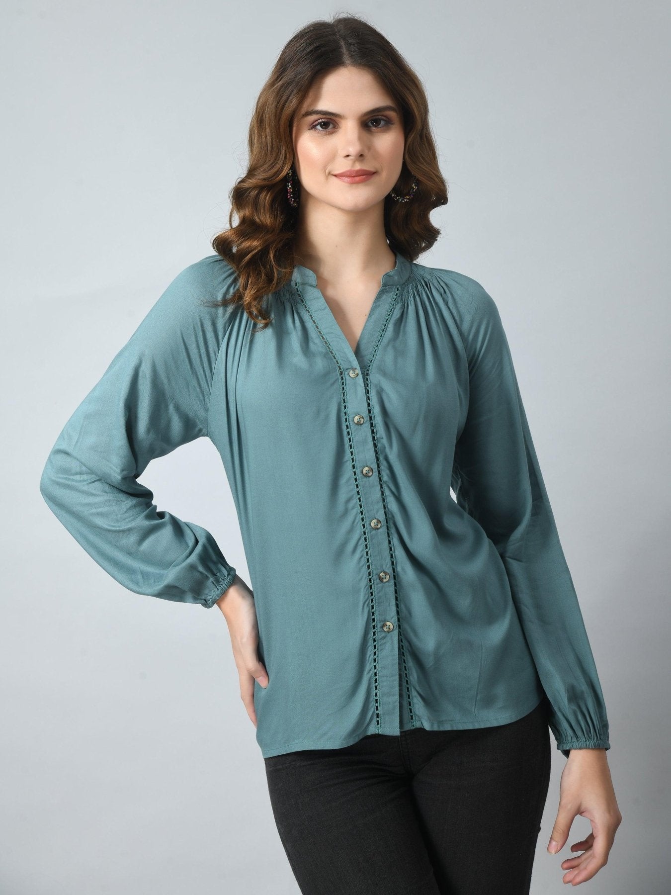 Women Rayon Casual Shirt - SMERA MART